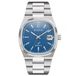 Bulova 96B440 Heren Polshorloge Kwarts Blauw Stalen Band Zilverkleurig Kast 38mm