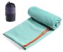 Solidchoice - Serviette de yoga en microfibre avec picots antidérapants 183x63cm