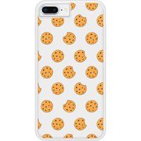 Apple Bedrukt siliconen hoesje compatibel met iPhone 8 Plus Cookies