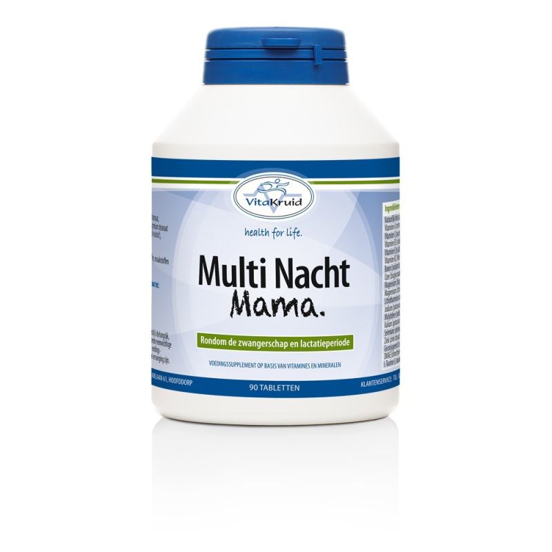 Vitakruid Multi Nacht Mama Tabletten - 8717438690797
