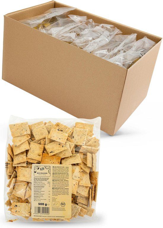 KoRo | Bio olijfcrackers 6 x 500 g
