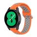 Samsung Siliconen sportbandje met gesp - Oranje + grijs - Galaxy watch 7 / Galaxy Watch FE - 40mm & 44mm