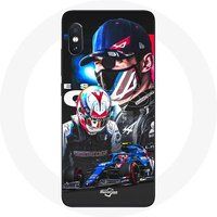 Maniacase Hoesje voor Xiaomi Redmi Note 5 AI Dual Camera Formule 1 Esteban Ocon F1 Coureur