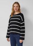 s.Oliver Strickpullover zwart