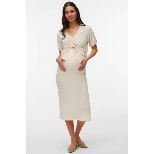 MAMALICIOUS zwangerschaps midi rok ecru