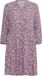 b.young BYMMJOELLA VNECK DRESS 2 Jurk V-hals Lange mouw Viscose Gebloemd Multicolor Maat 34