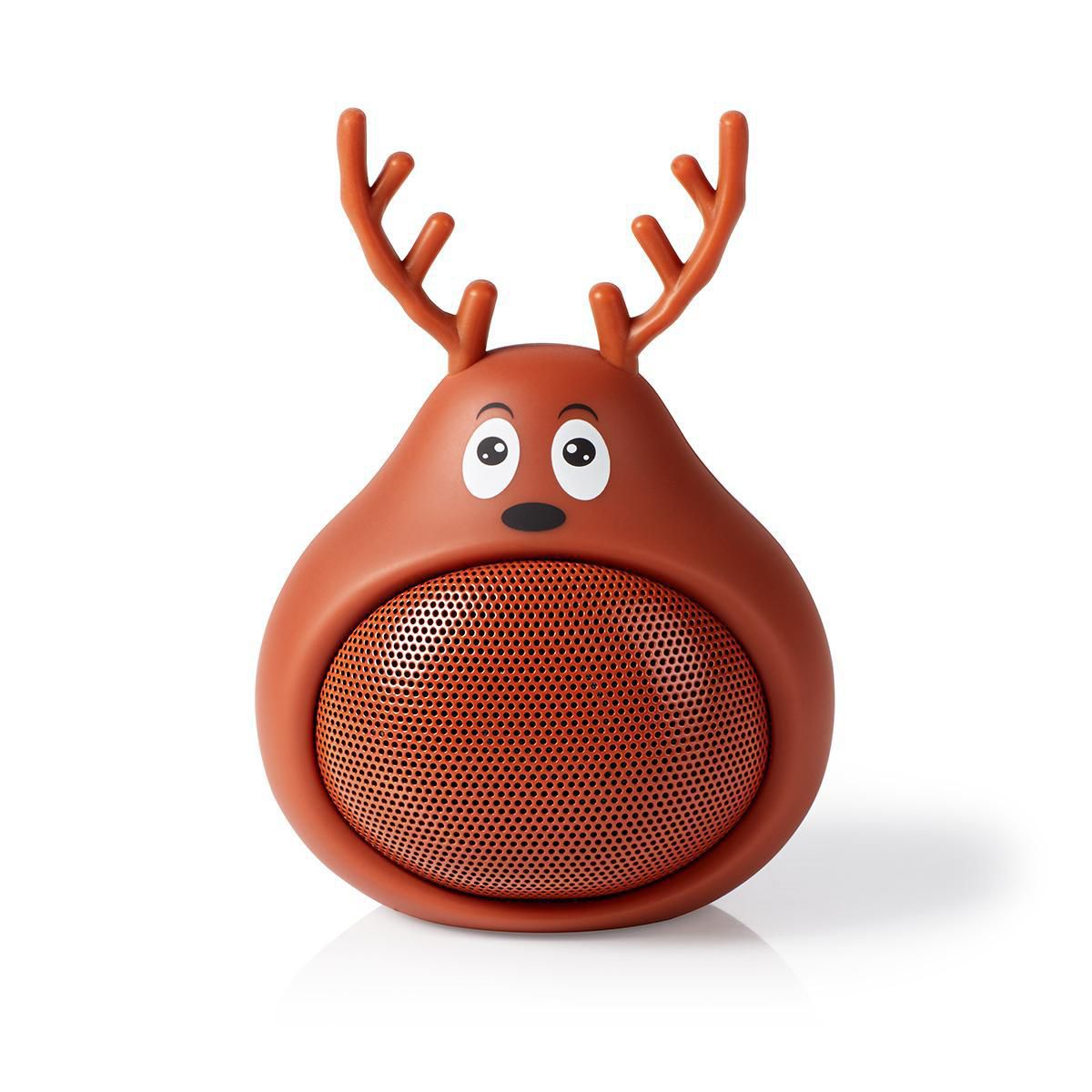 Nedis Animaticks Rudy Reindeer - Draadloze Bluetooth Speaker - Bruin