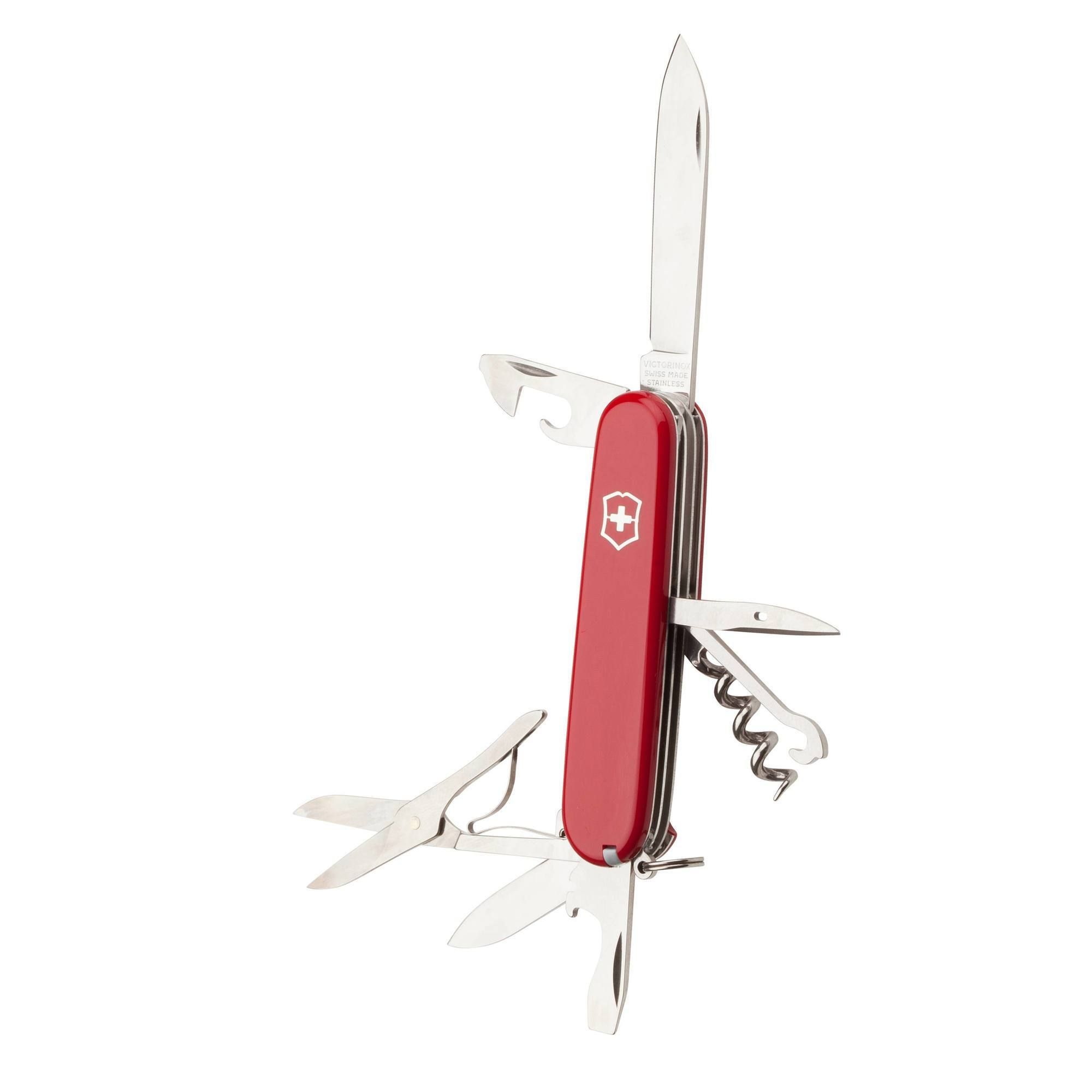 Victorinox Swissarmy Climber Zakmes - 14 functies - Rood