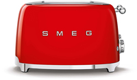 Smeg TSF03RDEU - Broodrooster - Rood - 4 Snedes - 2000W