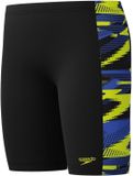 Speedo ECO Hyperboom Panel Jammer Jongens - Maat 140 - Zwart/Geel/Blauw