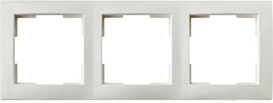 ION Industries E1 Afdekraam 3-voudig - Mat wit