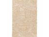 Tapis moderne tissé plat gobelin intérieur extérieur beige 160x230