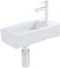 QeramiQ Fuente Fonteinset - 37.5x18.5x9cm - Keramiek - Glans wit