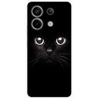 Xiaomi Redmi Note 13 Pro 5G Siliconen hoesje Cat Eyes