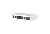 METZ CONNECT 130861-0802KE Patch Panel, 8 Poorten, Wandmontage, Wit