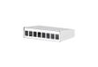 METZ CONNECT 130861-0802KE Patch Panel, 8 Poorten, Wandmontage, Wit