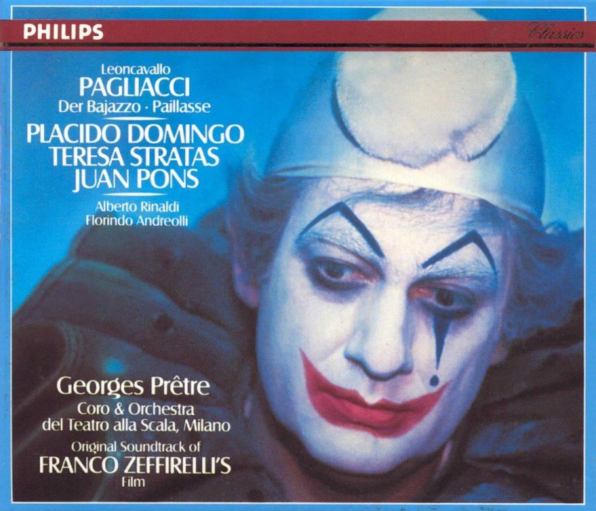 OUTHERE Leoncavallo: I Pagliacci / Pretre, Domingo, Stratas, Pons