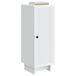vidaXL Dressoir Wit 33 x 34,5 x 90 cm Bewerkt hout