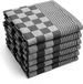 Byrklund Theedoek Clean & Tidy - 6x 50x70 - 100% Katoen - Zwart