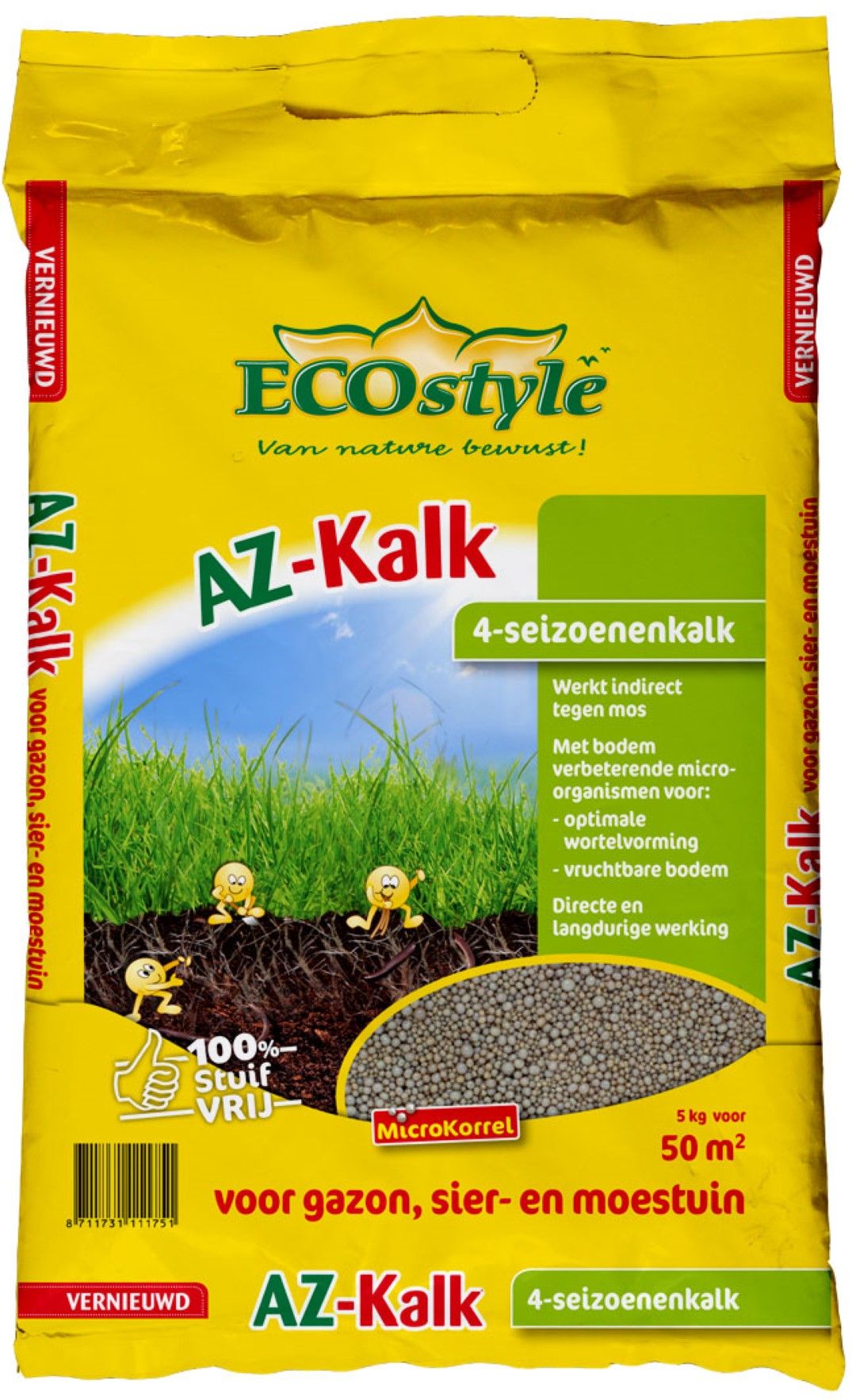 ECOSTYLE AZ-Kalk - 5 kg - kalk voor 50 m2