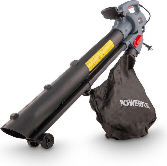 Powerplus POWEG9013 Elektrische Bladblazer - 3300W - 270 km/h - Met opvangbak