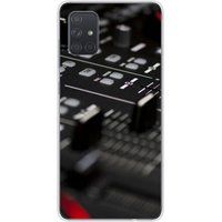 Samsung Galaxy A51 Dj mixer bedrukt siliconen hoesje