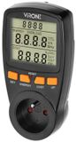 Orno Virone EM-4/B - Compteur électrique - Écran LCD - Noir