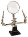Aide à souder Troisième main - Loupe avec pinces - grossissement 2x - 46 mm
