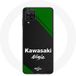 Maniacase Hoesje voor Samsung Galaxy A42 5G Kawasaki Ninja Logo