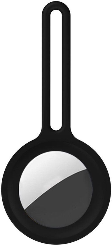 imoshion Siliconen Keychain Case geschikt voor AirTag - Zwart