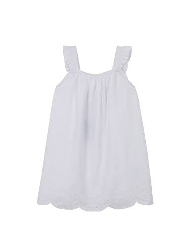 Gocco Jurk Meisjes Optisch Wit 11-12 Jaar