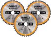 DeWALT DT1962 Cirkelzaagbladen Set 216mm (24T/24T/40T) - 3-delig