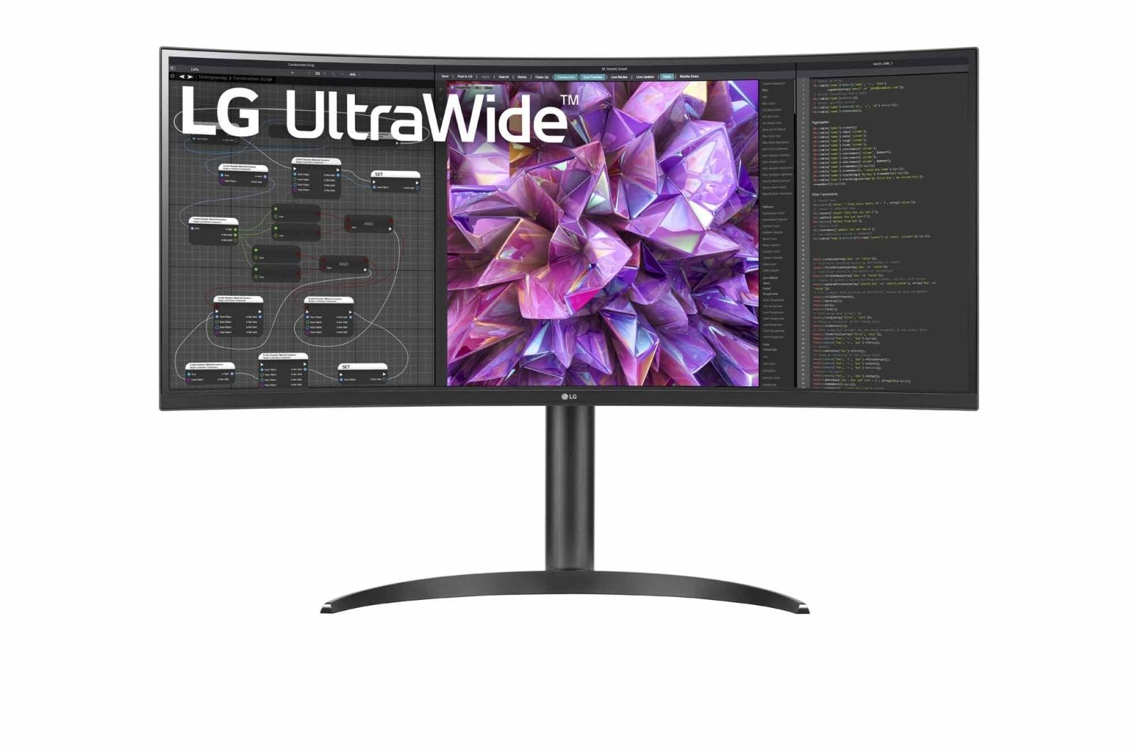 LG 34WQ75C-B 34" Curved QHD Monitor | USB-C | IPS | 3440 x 1440