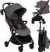 Lionelo Sia Buggy - Ultralichte Wandelwagen 5,9 kg – Ultracompact 18x51x49 cm – Eénhandbediening – Click&Ride Rem – inGrip Harnassysteem – Dri-Seat – Inclusief Muskietennet & Draagriem
