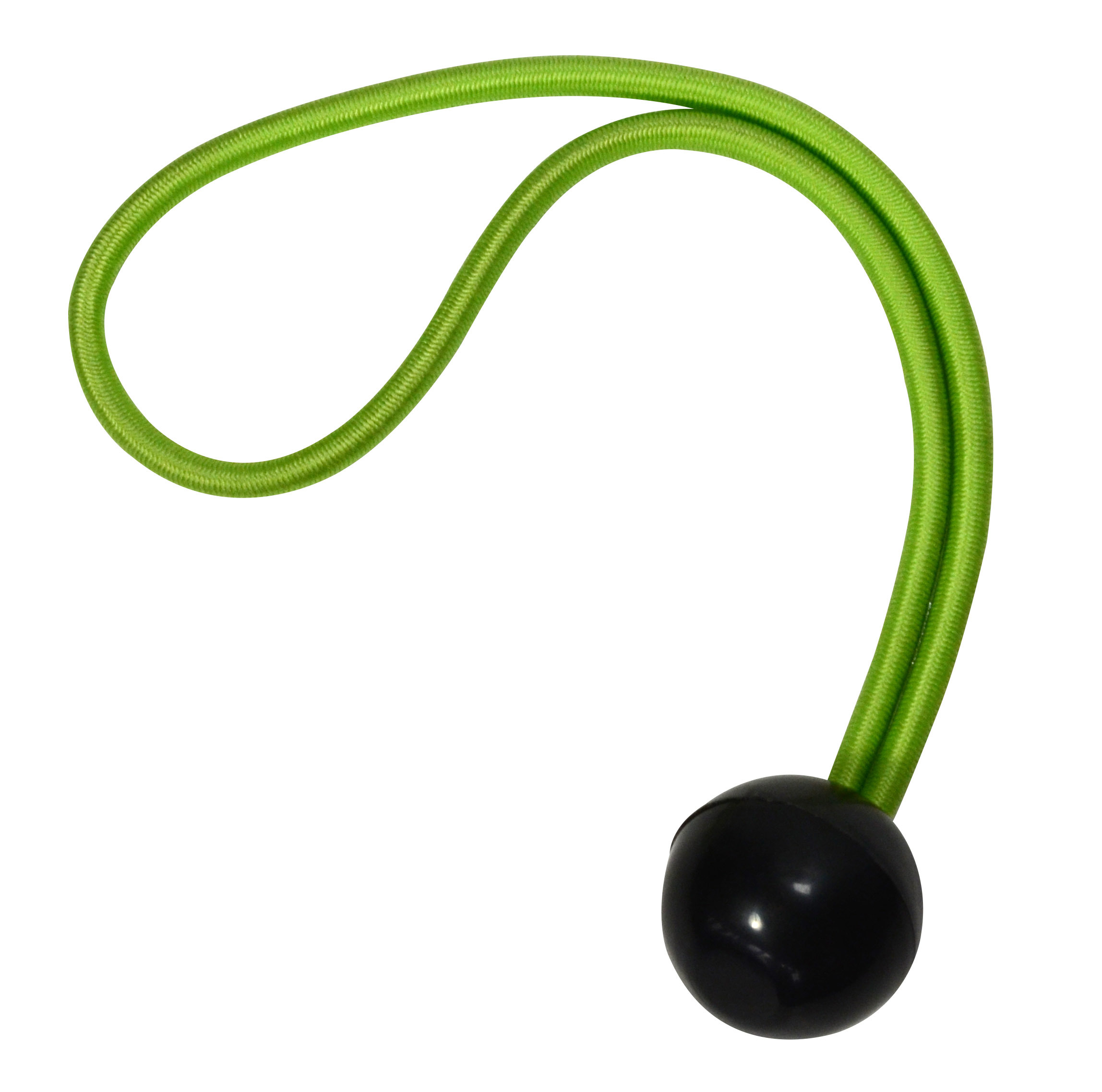 Masterlock Snelbinder van 20 cm x 4 mm met bal; verpakking van 4 zwart, groen