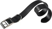 Hondenhalsband Ferplast Hondenhalsband Natural 45-53 X 2,5 Cm Imitatieleer Zwart