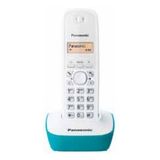 Panasonic KX-TG1611 DECT-téléphone avec Identification de l'appelant - Turquoise, Blanc
