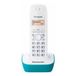 Panasonic KX-TG1611 DECT-téléphone avec Identification de l'appelant - Turquoise, Blanc