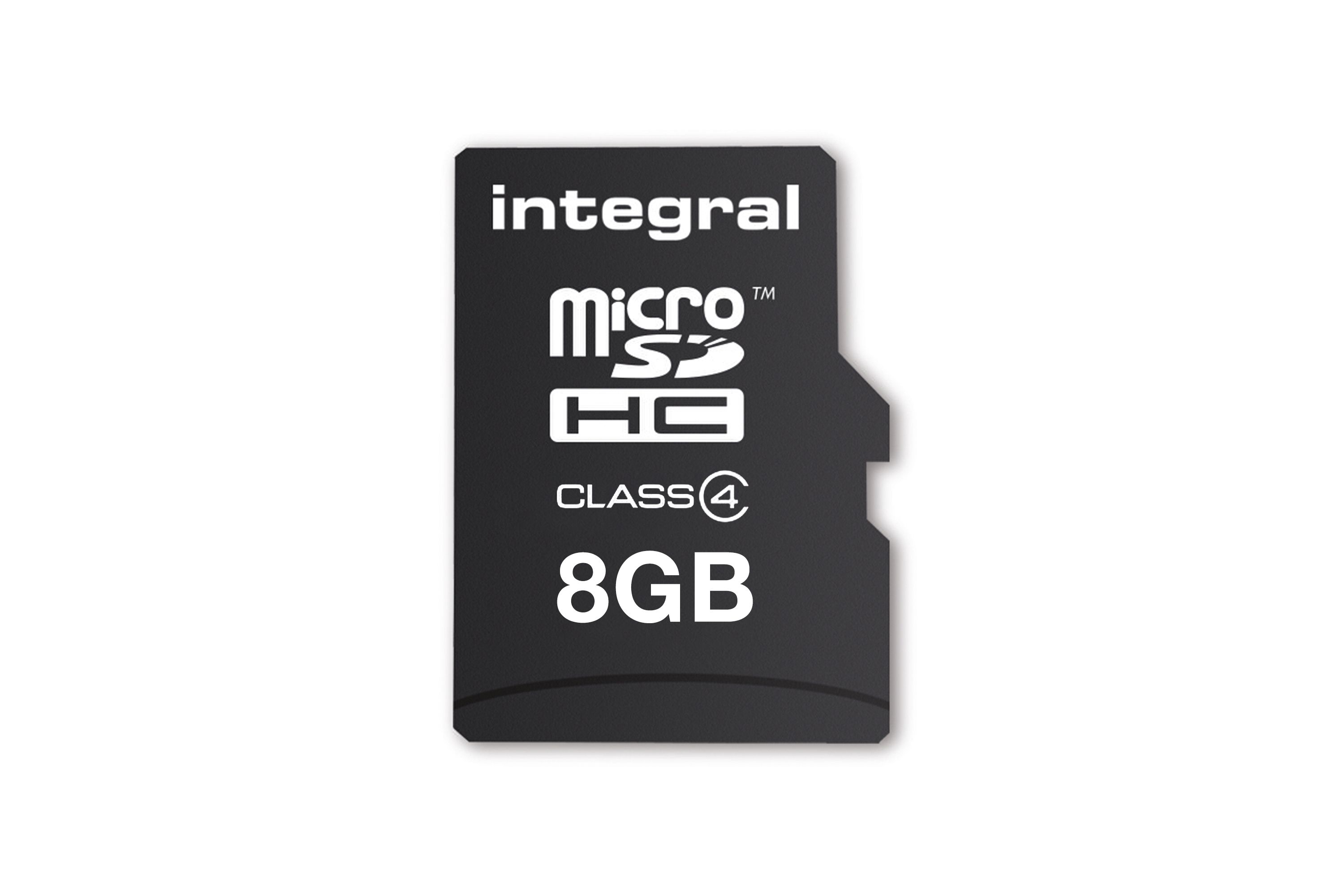 Integral MicroSD-kaart + SD Adapter - 8 GB - U1 - 4MB/s