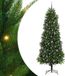 vidaXL Kerstboom met 300 LED met standaard Groen 240 cm PE