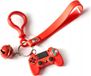Porte-clés Gamer en forme de manette - Rouge