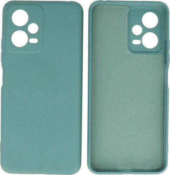 Xiaomi Poco X5 Hoesje - Backcover - Donker Groen