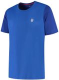K-Swiss Hypercourt Jacquard Tennisshirt Heren - Kobalt Blauw - Maat M