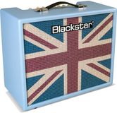 Blackstar Debut 50R Baby Blue Union Jack Limited Edition 50W Gitaarversterker Combo met Reverb