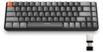 Logitech Clavier - Sans fil - Mécanique - 68 touches - Interrupteur bleu - Gris foncé