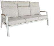 Trestino Alzano Verstelbare 3-zits Loungebank - Latte