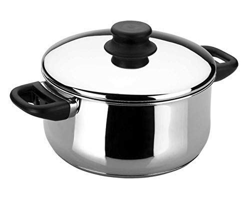 Lacor Garinox 14322 braadpan met deksel 22 cm 4 l