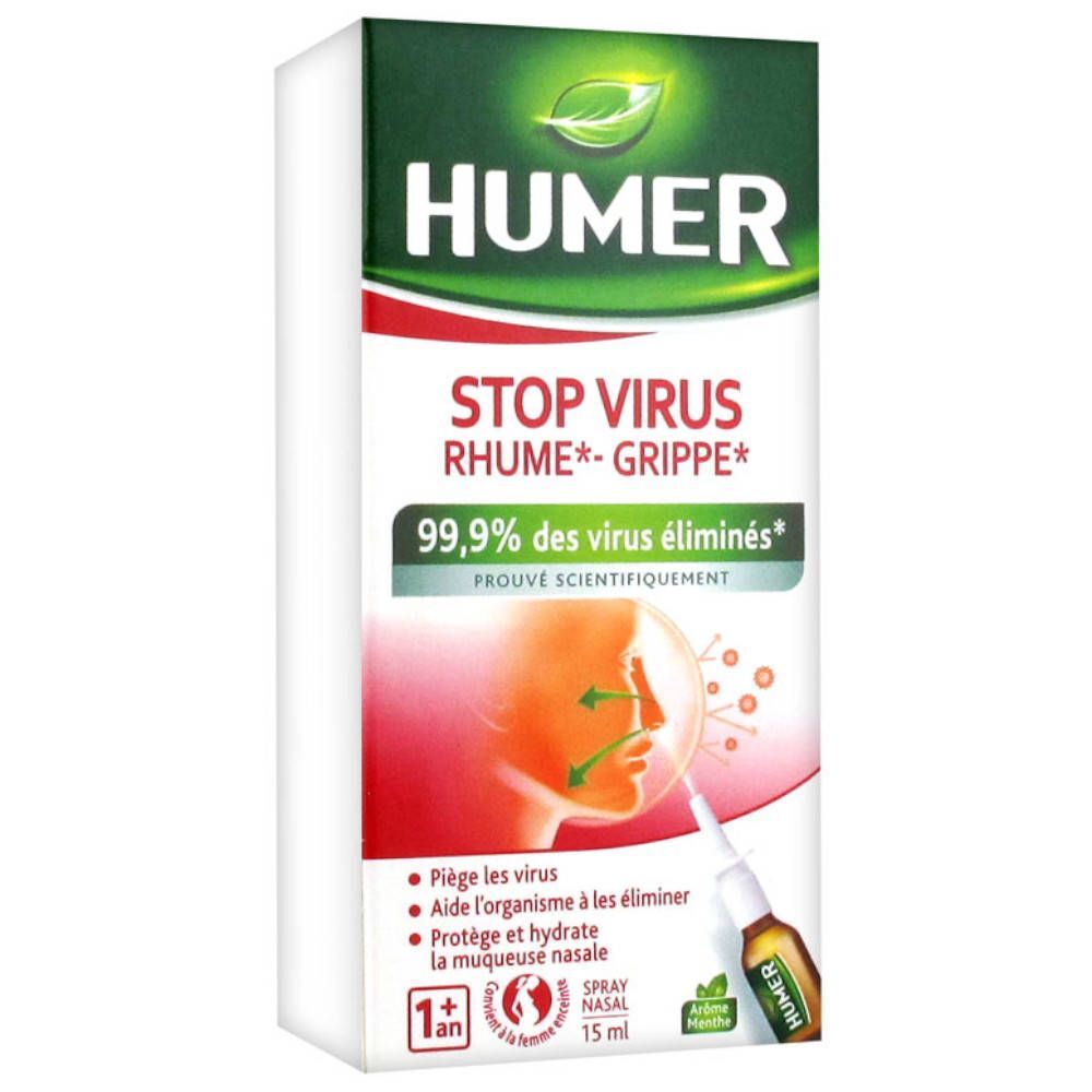 Urgo Humer Stop Virus Neusspray 15 ml