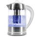 Cecotec ThermoSense 370 waterkoker 1,7 l 2200 W Grijs, Roestvrijstaal, Transparant, Wit