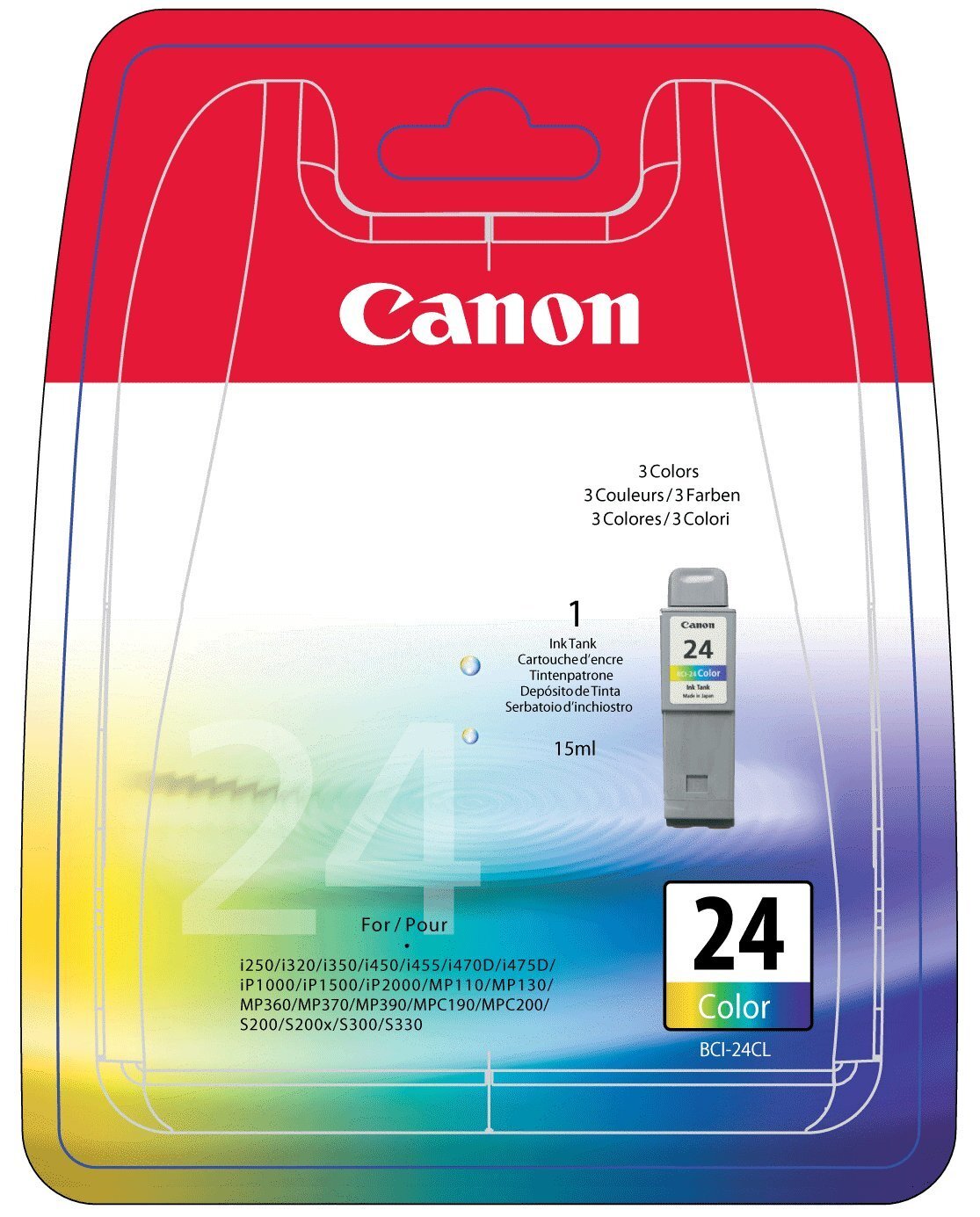 Canon BCI-24 - Inktcartridge / Cyaan / Magenta / Geel Originele Inktcartridge